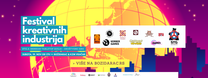 Društvene igre u okviru Festivala kreativnih industrija na Vračaru