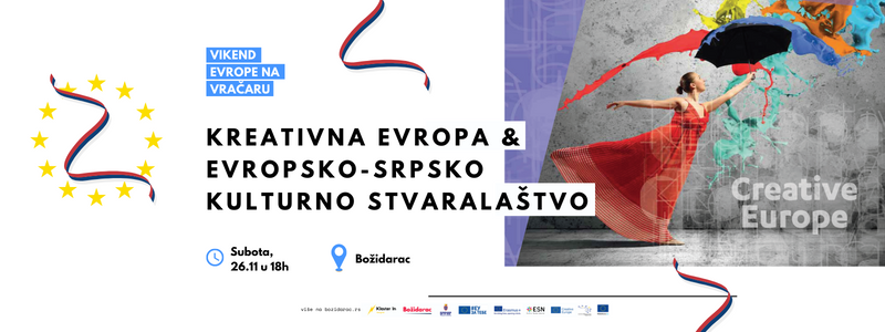 Kreativna Evropa i Evropsko-srpsko kulturno stvaralaštvo - Vikend Evrope na Vračaru