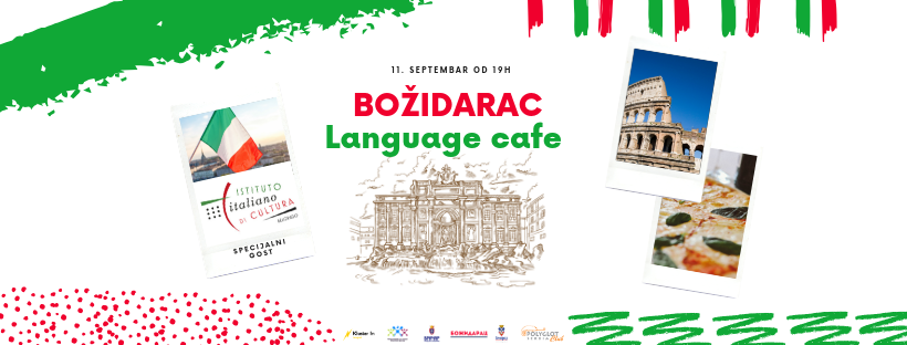Božidarac Language cafe specijalni gost Italijanski institut za kulturu