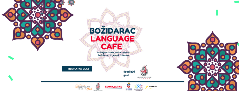 Božidarac Language cafe specijalni gost Arapski kulturni centar