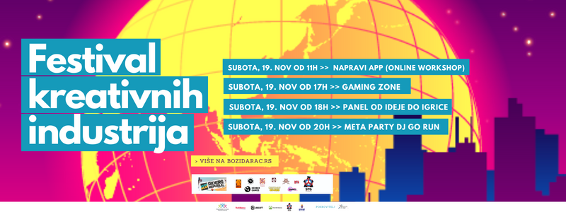 Agenda za subotu, 19. novembra - Festival kreativnih industrija