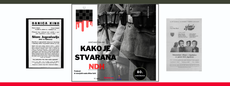 Одржано предавање поводом 80 година од оснивања фашистичке Независне Државе Хрватске