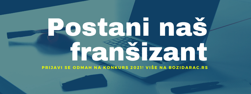 Javni poziv za zainteresovane u cilju sklapanja fransiznih ugovora u toku 2021. godine sa  COK Bozidarac