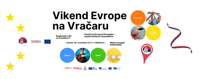 Vikend Evrope na Vračaru - Studiranje, Evropsko stvaralaštvo, Filmovi